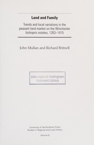 Cover for Land and family