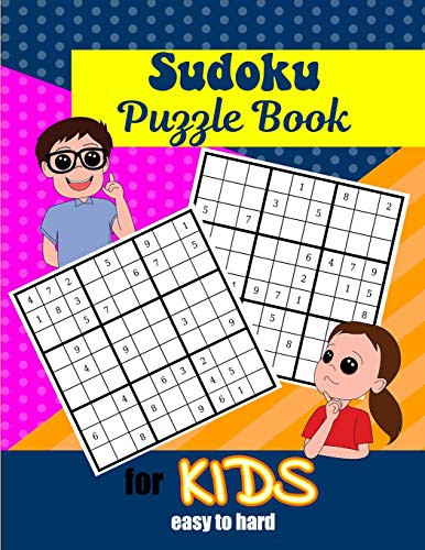 Cover for Sudoku Puzzle Book For Kids