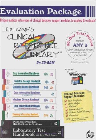 Cover for Lexi-Comp's Clinical Reference Evaluation Package (Windows Cd-Rom)