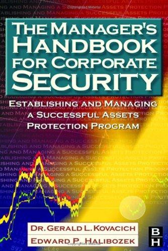 Cover for The manager's handbook for corporate security