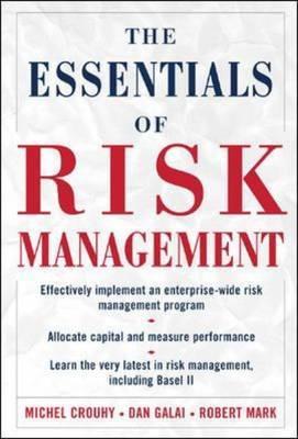 Cover for THE ESSENTIALS OF RISK MANAGEMENT