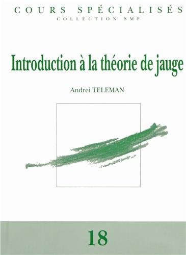 Cover for Introduction a la theorie de jauge (Cours Specialises 18)