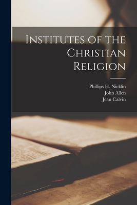 Cover for Institutes of the Christian Religion