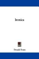 Cover for Ironica