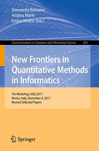 Cover for New Frontiers in Quantitative Methods in Informatics