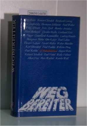 Cover for Wegbereiter