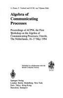 Cover for Algebra of Communicating Processes