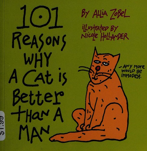 Cover for 101 reasons why a cat is better than a man