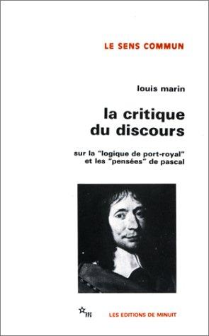 Cover for La critique du discours