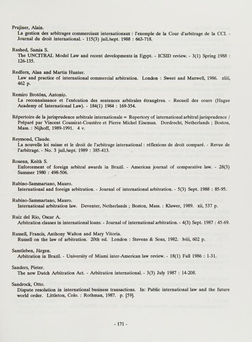 Cover for Peaceful settlement of disputes between States
