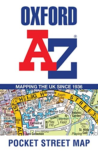 Cover for Oxford a-Z Pocket Street Map