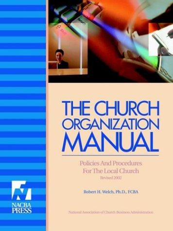 Cover for The Church Organization Manual