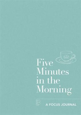 Cover for Five Minutes in the Morning