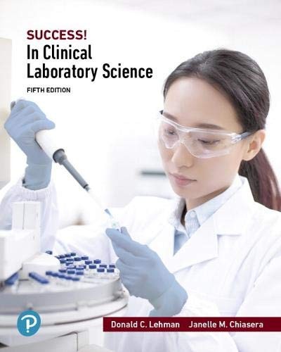 Cover for SUCCESS! in Clinical Laboratory Science