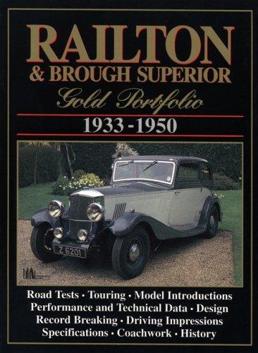 Cover for Railton & Brough Superior Gold Portfolio 1933-50 (Gold Portfolio)