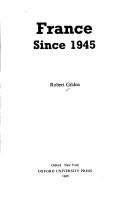 Cover for France since 1945