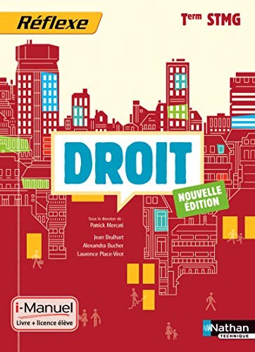 Cover for Droit - Tle STMG Pochette Réflexe STMG i-Manuel bi-média