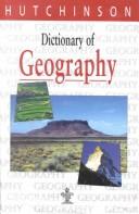 Cover for Dictionary of Geography