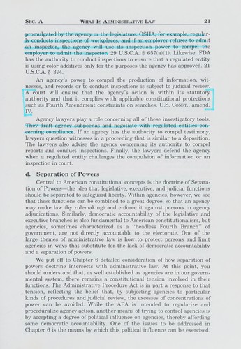 Cover for Administrative procedure and practice