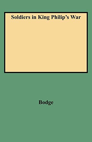 Cover for Soldiers in King Philip's War