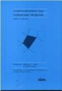 Cover for Complementarity and variational problems