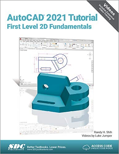 Cover for AutoCAD 2021 Tutorial First Level 2D Fundamentals