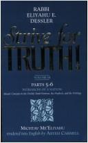 Cover for Strive for Truth (Volume 3/ Part 5 - 6)