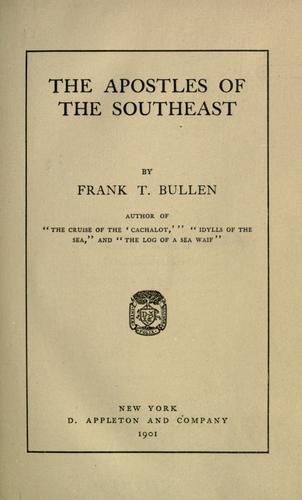 Cover for The apostles of the Southeast