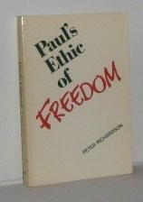 Cover for Paul's ethic of freedom