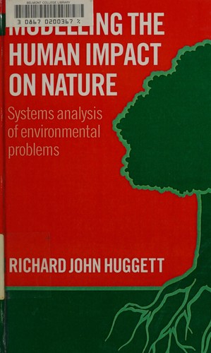 Cover for Modelling the human impact on nature