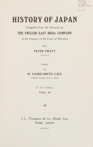 Cover for History of Japan