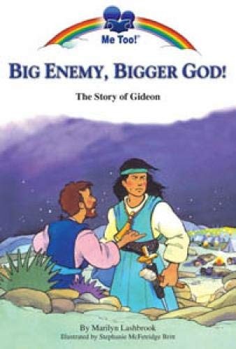 Cover for Bigger Enemy, Bigger God!: The Story of Gideon (Me Too!)