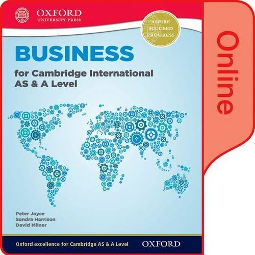 Cover for Business for Cambridge International AS and A Level