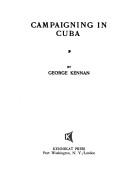 Cover for Campaigning in Cuba.