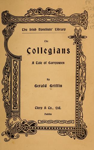 Cover for The collegians