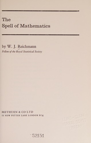 Cover for Spell of Mathematics