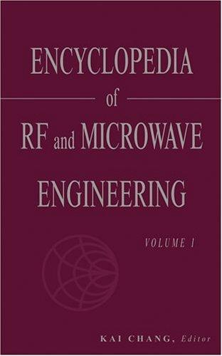Cover for Encyclopedia of RF and Microwave Engineering , 6-Volume Set