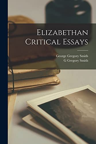 Cover for Elizabethan Critical Essays