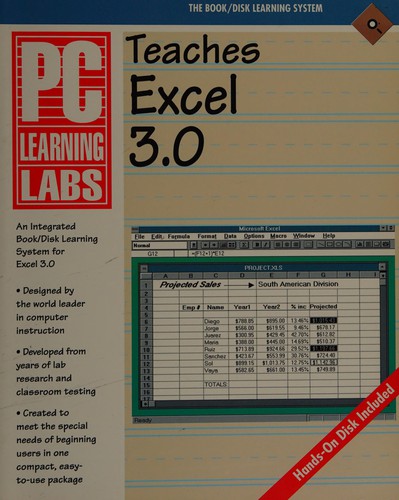 Cover for PC Learning Labs teaches Excel 3.0