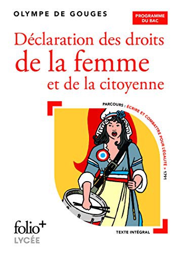 Cover for Déclaration des droits de la femme et de la citoyenne - Bac 2022