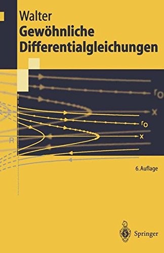 Cover for Gewöhnliche Differentialgleichungen: Eine Einführung (Springer-Lehrbuch) (German Edition)