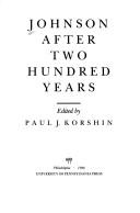 Cover for Johnson after two hundred years