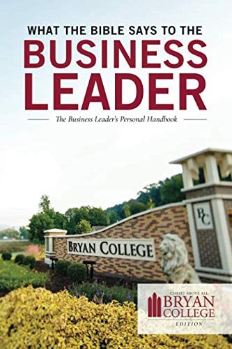 Cover for What the Bible Says to the Business Leader