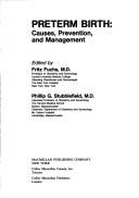 Cover for Preterm birth