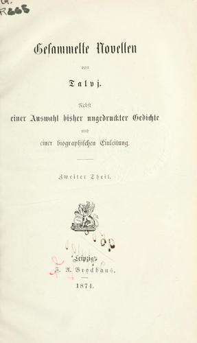 Cover for Gesammelte Novellen