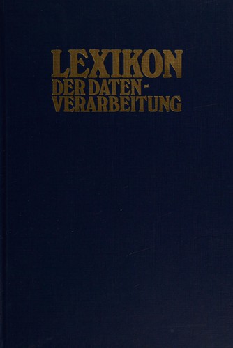 Cover for Lexikon der Datenverarbeitung