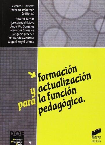 Cover for Formacion y actualizacion para la funcion pedagogica