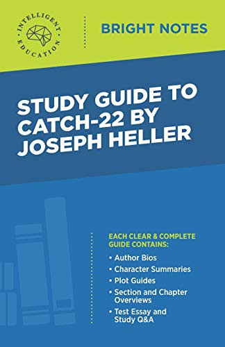 Cover for Study Guide to Catch-22 by Joseph Heller