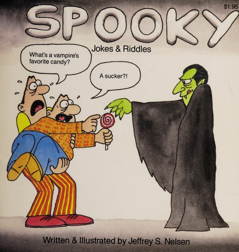 Cover for Spooky jokes & riddles