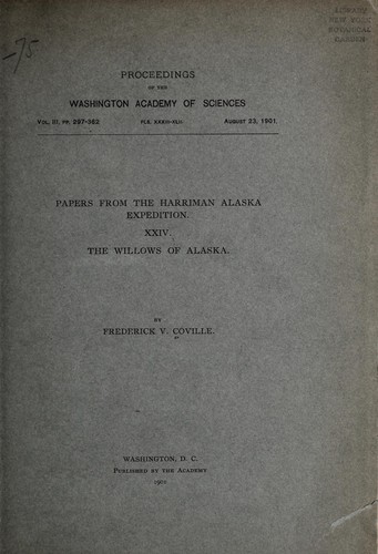 Cover for The willows of Alaska.